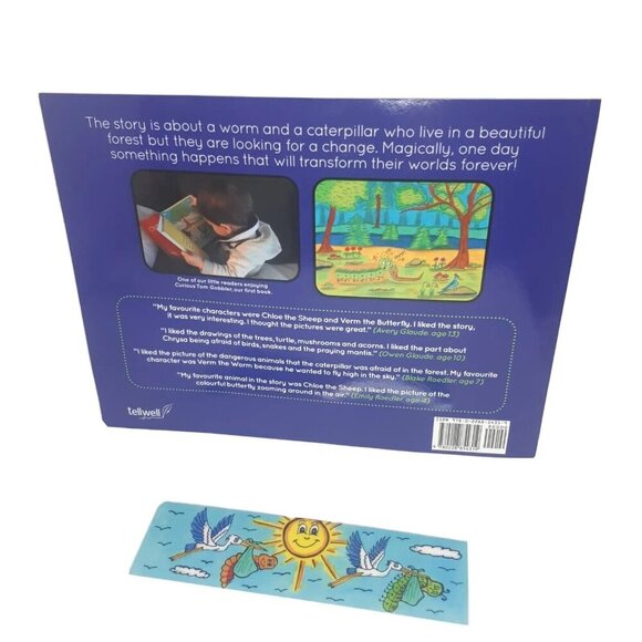 The Worm and the Caterpillar by Anne Strilchuk (2021, Trade Paperback) - Picture 2 of 7